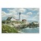 Stupell Industries Portland Lighthouse Peninsula Scene Wall Plaque Art